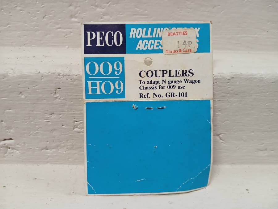 HO-009 SCALE - PECO - COUPLERS - BOXED