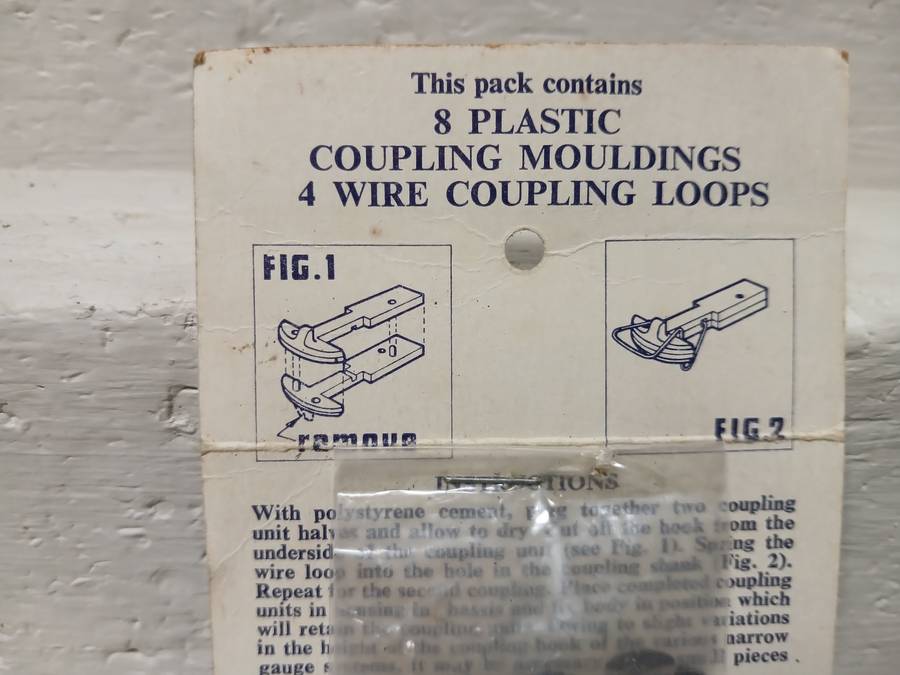 HO-009 SCALE - PECO - COUPLERS - BOXED