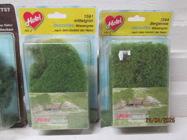 HO SCALE - HEKI - SCENERY - X5 BOXES