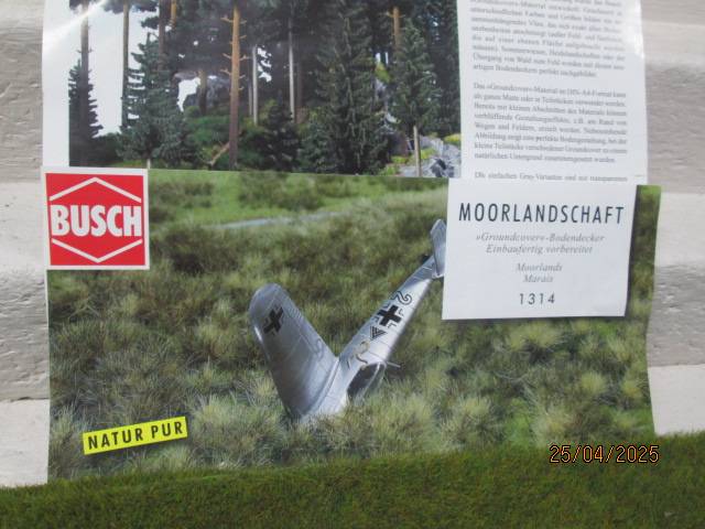 HO SCALE - HEKI/BUSCH - WILD GRASS SHEETS - X4