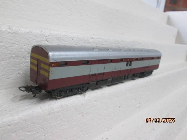 HO SCALE - LIMA - SAR - TRANS KAROO BAGGAGE CAR COACH
