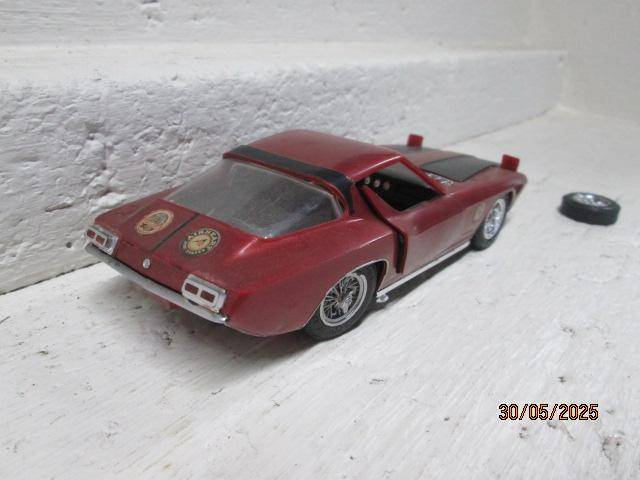 PLASTIC MODEL - 1:24 SCALE - FORD XP BORDINAT COBRA 1965