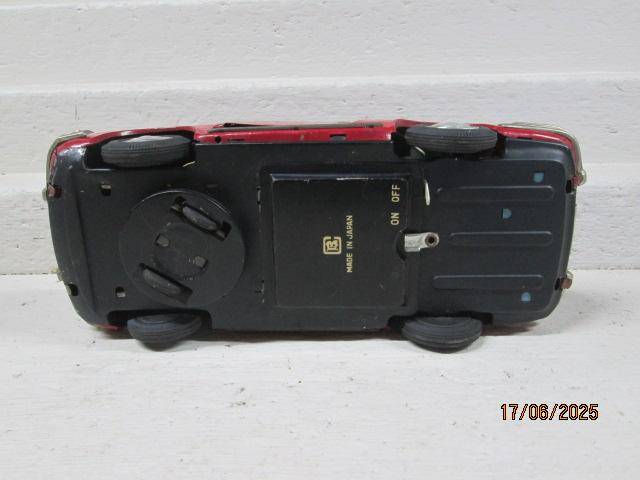 PORSCHE - VERY OLD TIN MODEL - BATTERY OPERATED