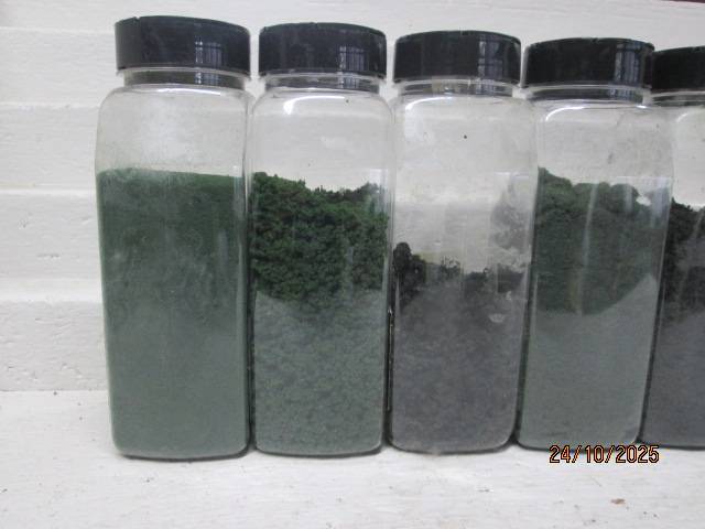 HO SCALE- WOODLAND SCENICS - VARIOUS SCATTER MATERIALS - X7 - BOXED