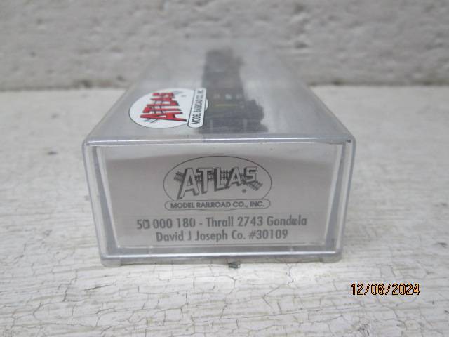 N SCALE - ATLAS - THRALL GONDOLA WAGON - BOXED