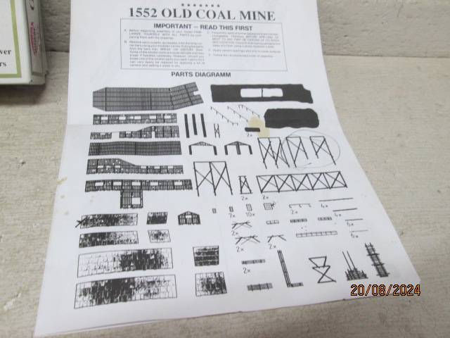 N SCALE - MODEL POWER - OLD COAL MINE - BOXED