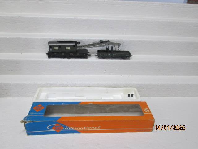 HO SCALE - ROCO - CRANE SET - BOXED