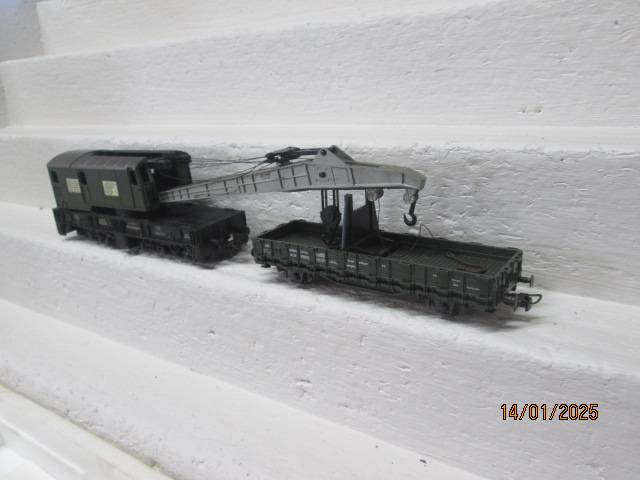 HO SCALE - ROCO - CRANE SET - BOXED