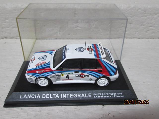 DIE CAST 1:43 SCALE - RALLY CAR -  LANCIA DELTA INTERGRALIA
