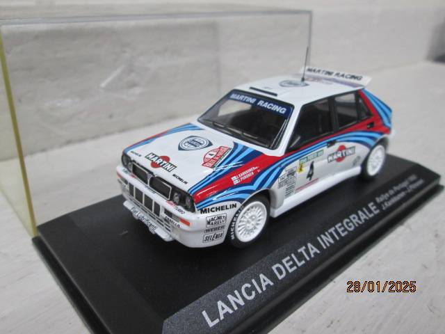 DIE CAST 1:43 SCALE - RALLY CAR -  LANCIA DELTA INTERGRALIA
