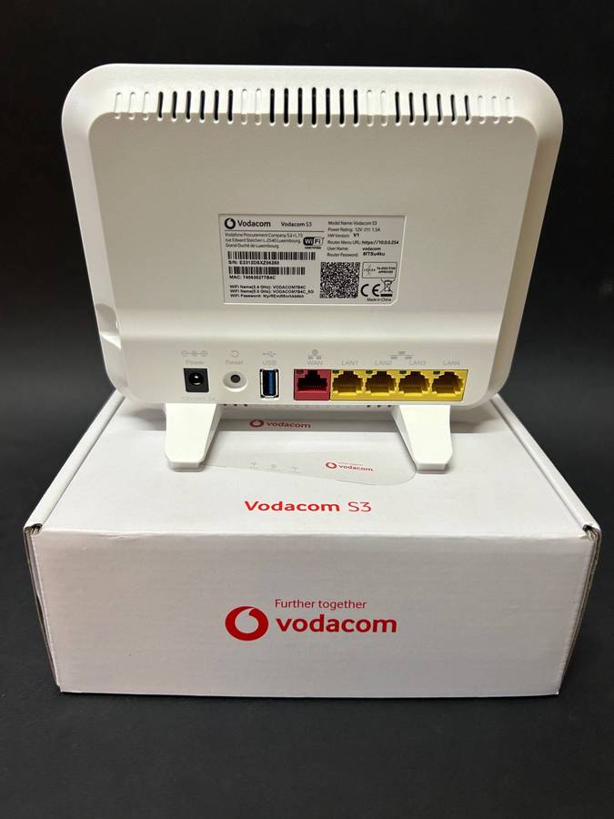 Vodacom S3 router