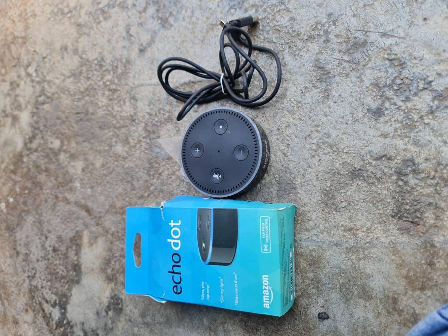 AMAZON - ECHODOT - EXCELLENT CONDITION - FULL WORKING CONDITION