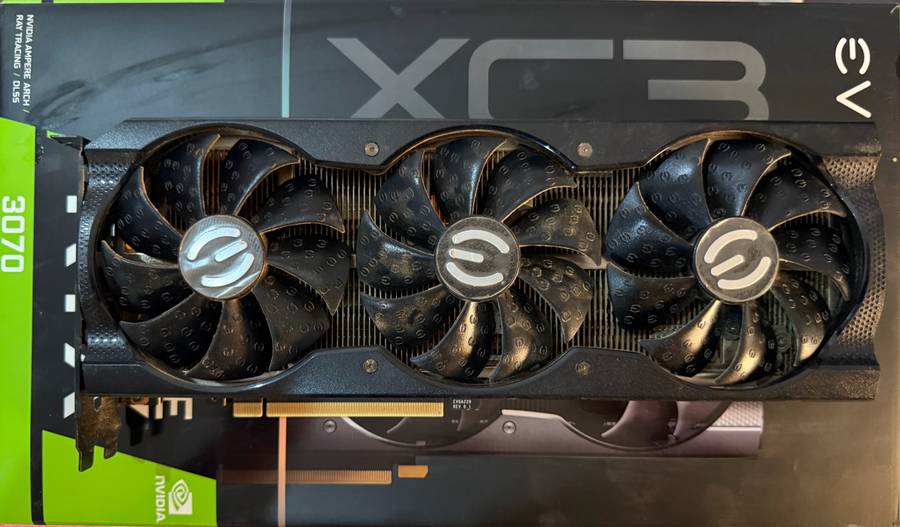 EVGA GeForce RTX 3070 XC3 Ultra Gaming 08G-P5-3755-KR 8GB GDDR6 256-bit PCI-E 4.0