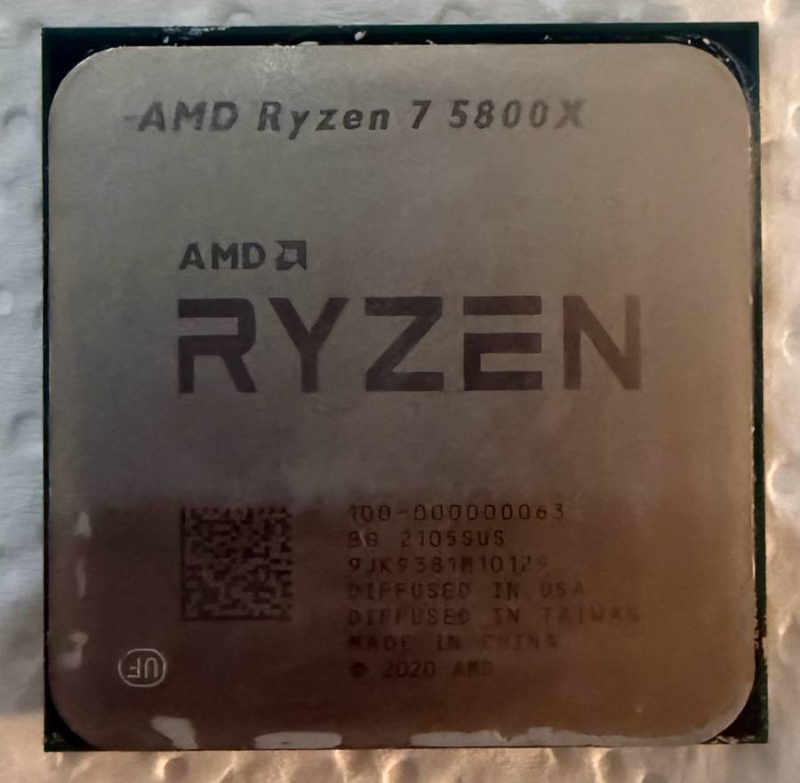 AMD Ryzen 5800x