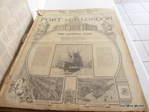 1928 Times of London newspapers bound collection - 1st Oct to 31st Dec - Cape Town pickup only