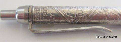 A STERLING SILVER BALLPOINT PEN