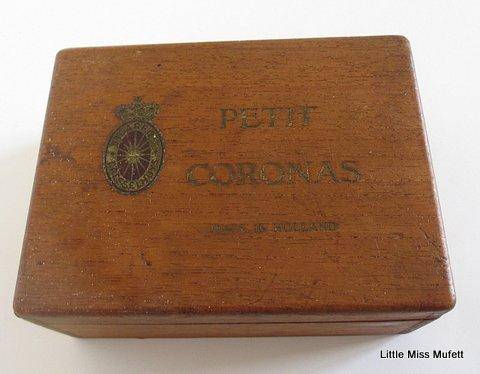 Over 170 Semi precious stones in an old cigar box