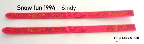 A Lot of vintage Barbie and Sindy accessories including a Baywatch Ski Runner and Sindy Snowboards