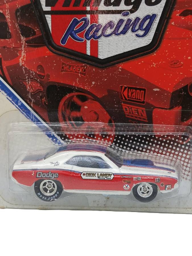 Hot Wheels Dick Landy's Dodge Challenger Vintage Racing Real Riders