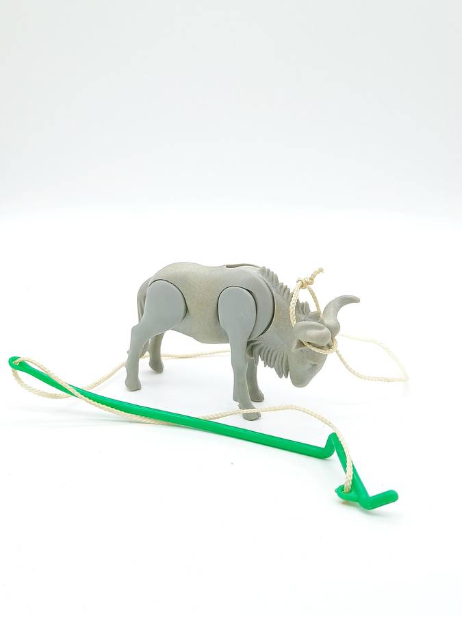 Vintage Playmobil Safari Vehicle with ranger - No.3528 (1980)