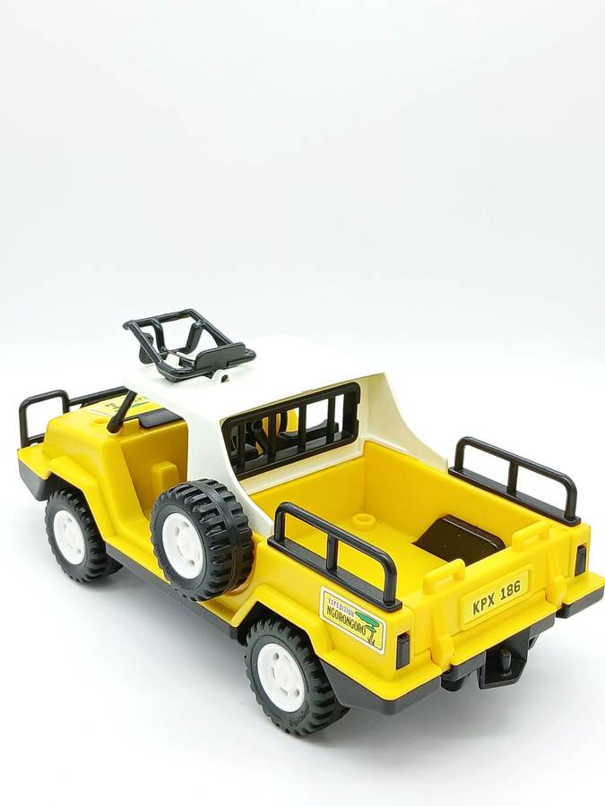 Vintage Playmobil Safari Vehicle with ranger - No.3528 (1980)