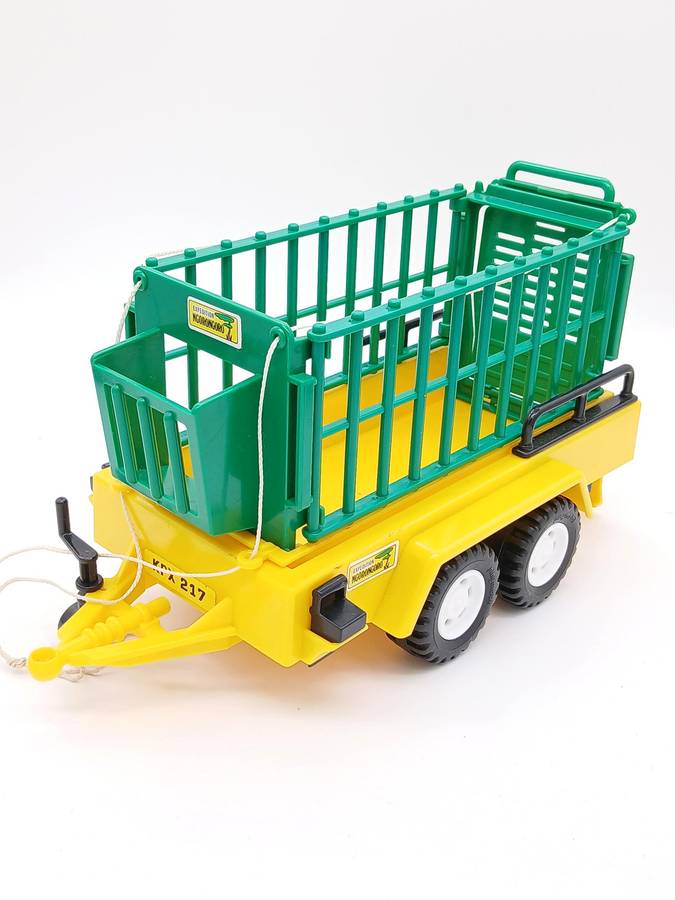 Vintage Playmobil Safari Transport Cage with Rhino - No.3529 (1980)