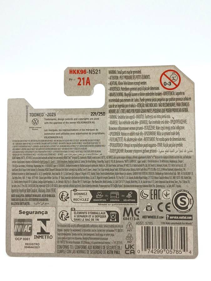 Hot Wheels Tooned Volkswagen Golf Mk1 Treasure Hunt