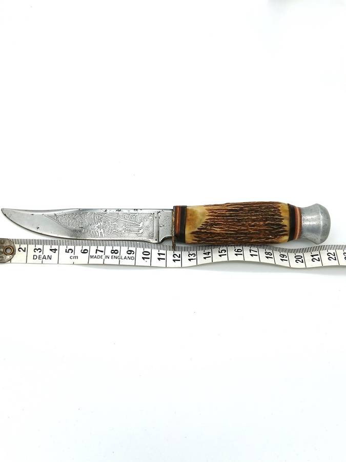 Vintage Camp Knife Solwa Soligen Germany