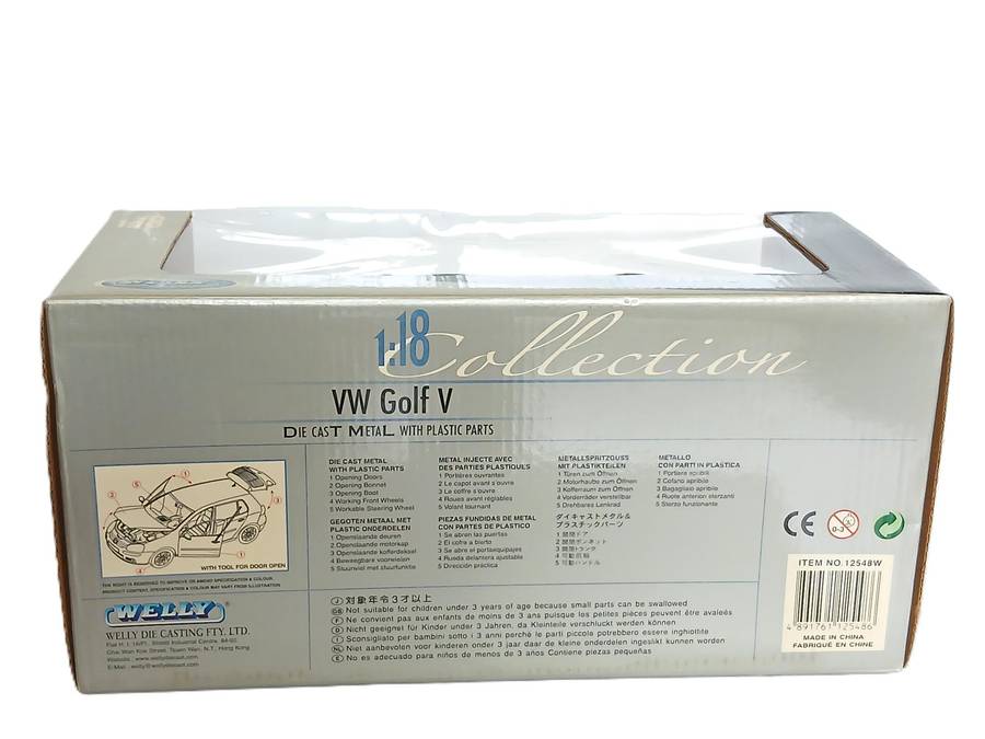 Welly Volkswagen VW Golf GTI Mk V 1/18