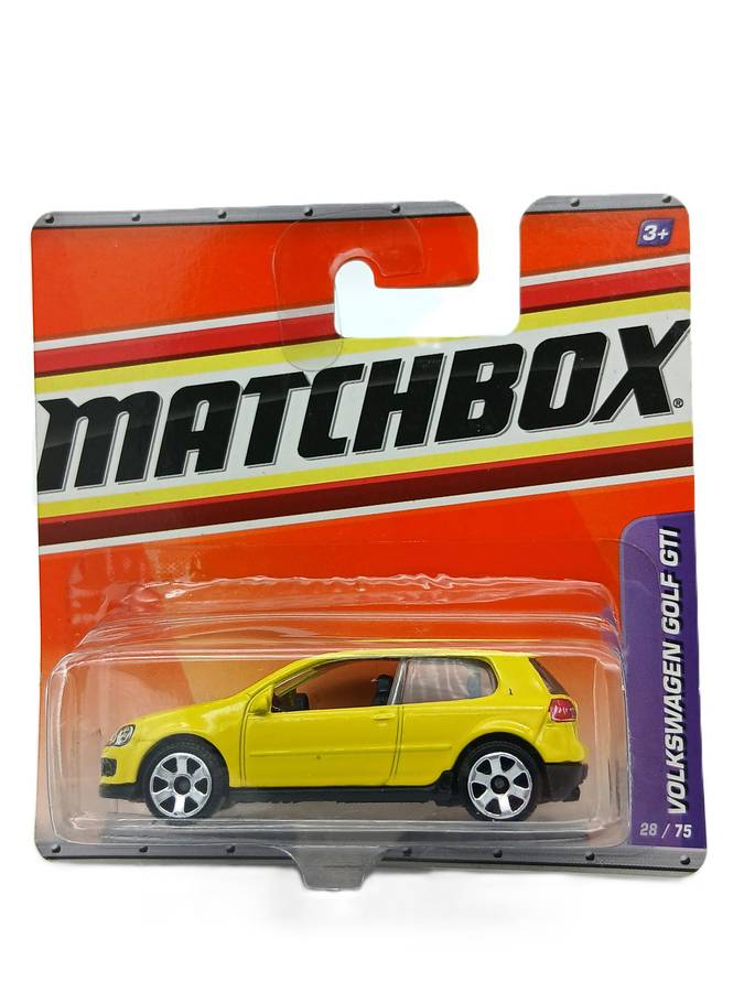 Matchbox Volkswagen VW Golf V GTI - Yellow