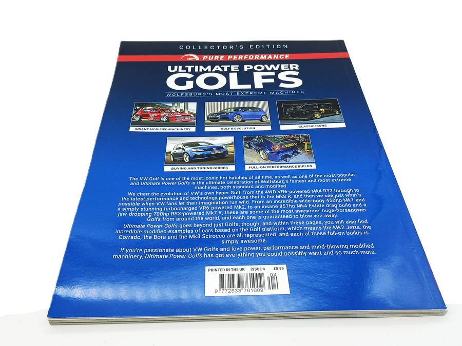 Volkswagen VW Golf Ultimate Power Golfs Collectors Edition Magazine Book Soft Cover