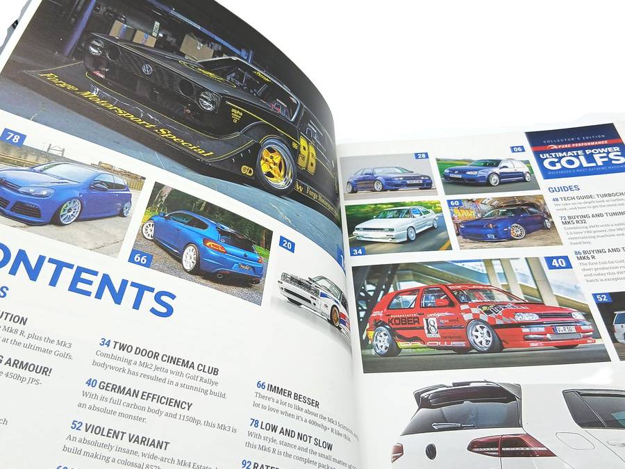 Volkswagen VW Golf Ultimate Power Golfs Collectors Edition Magazine Book Soft Cover