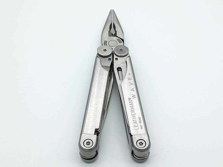 Leatherman Wave 1st Gen with original leather pouch and box (0500 Date Stamp) Kodak Logo