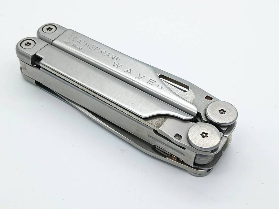 Leatherman Wave 1st Gen with original leather pouch and box (0500 Date Stamp) Kodak Logo