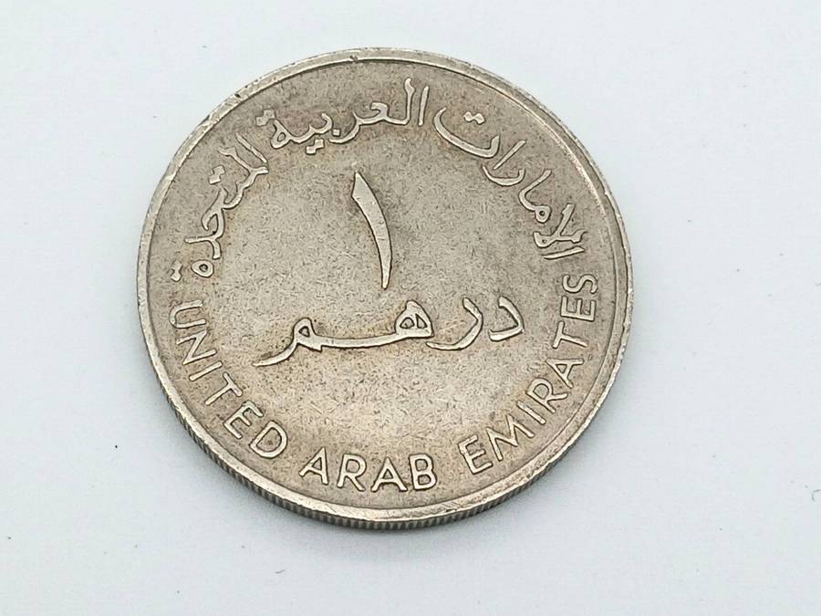 Vintage Coins 1934 South Africa 1d and 1961 Half Cent and 1989 UAE 1 Dirham coin job lot