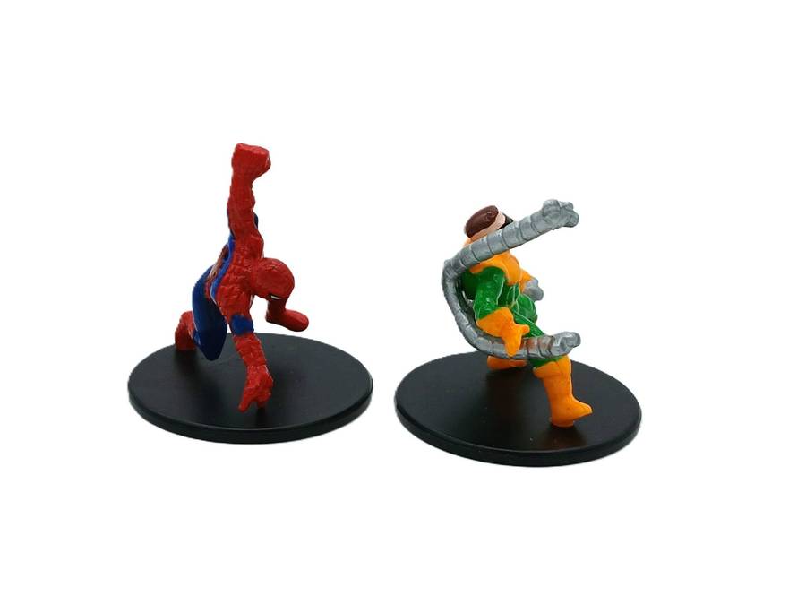 Marvel Comics Mini Figures Spiderman and Dr Octopus