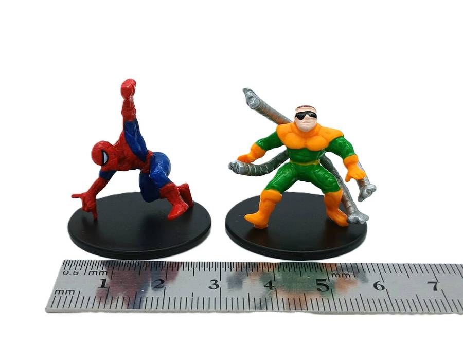 Marvel Comics Mini Figures Spiderman and Dr Octopus