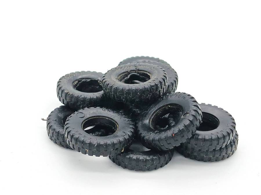 Dinky Toys 17mm Tyres Reproduction from UK