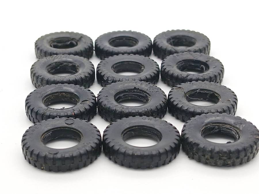 Dinky Toys 17mm Tyres Reproduction from UK