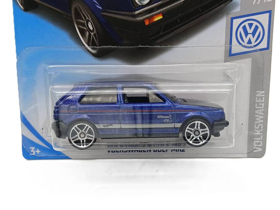 Hot Wheels Volkswagen VW Golf Mk2 Long Card