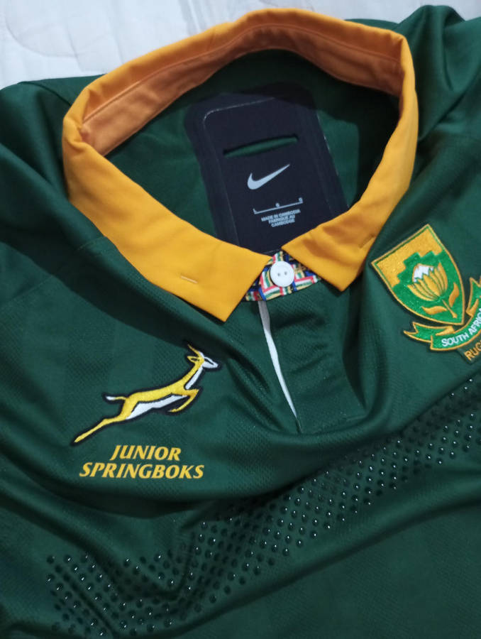 Junior Springbok Player Issue Jersey Size L
