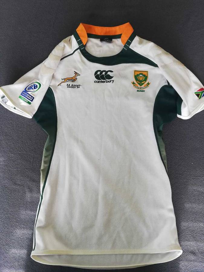 SA Rugby U20 Junior World Championship 2011 Players Issue Jersey Size M