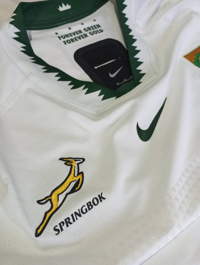 Springbok Players Issue Away Kit Size XXL (Jersey and Shorts)