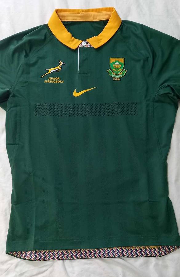 Junior Springboks Home Players Issue Jersey Size L