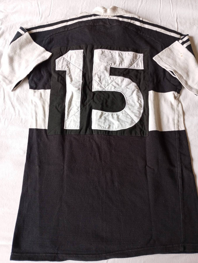 Vintage Natal Matchworn Rugby Jesey Andre Joubert signed no 15 Rare