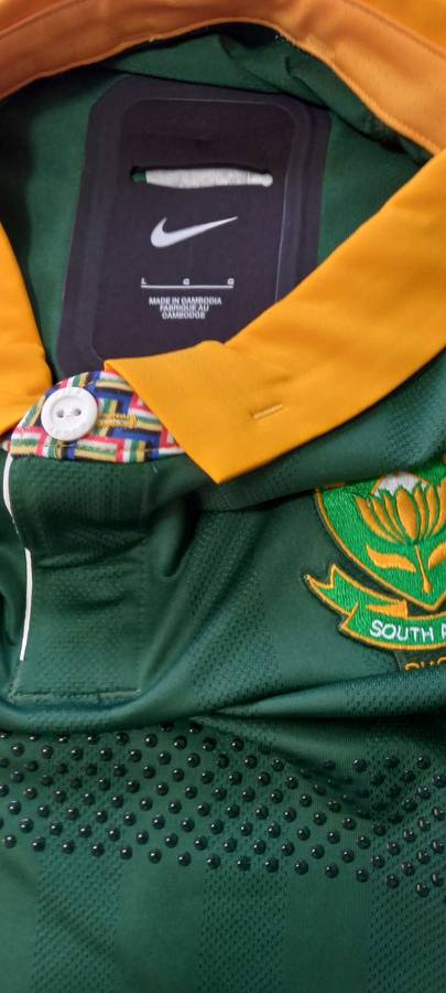 Junior Springboks Home Players Issue Jersey Size L