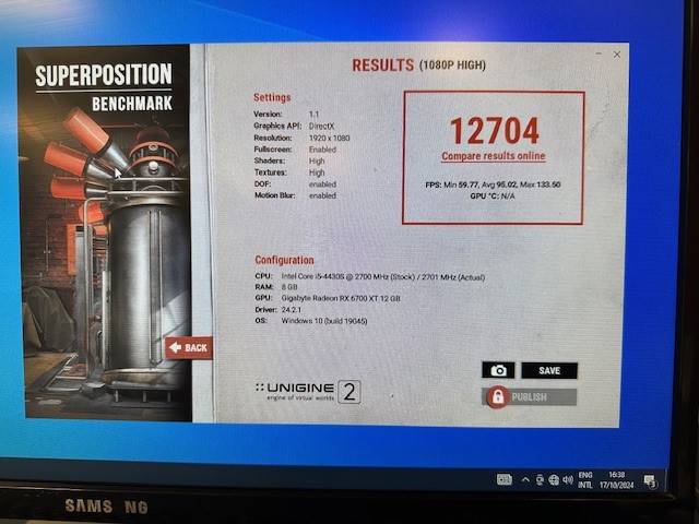 Gigabyte Radeon RX 6700 XT GAMING OC 12G Graphics Card