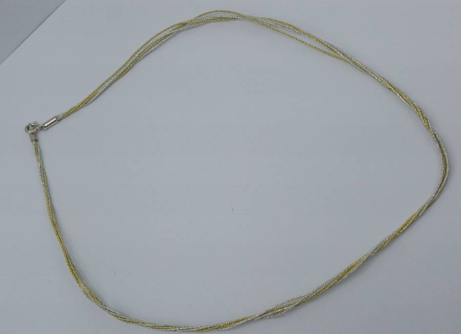 925 /2 TONE SILVER CHAIN