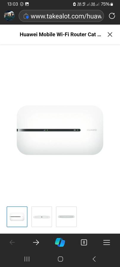 Huawei pocket router