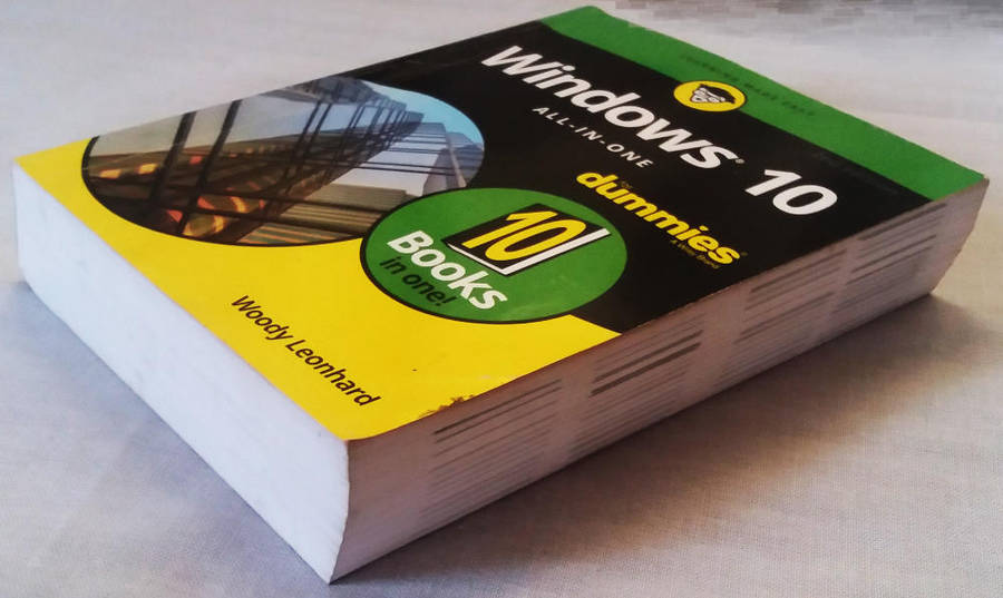 Windows 10 all-in-one for dummies by Woody Leonhard - 2nd edition